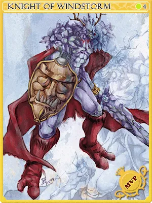 Carta Cavaleiro da Tempestade